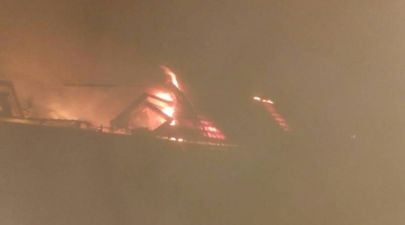 Масштабный пожар в Измаильском районе: в Кислицах сгорел дом известного врача-костоправа