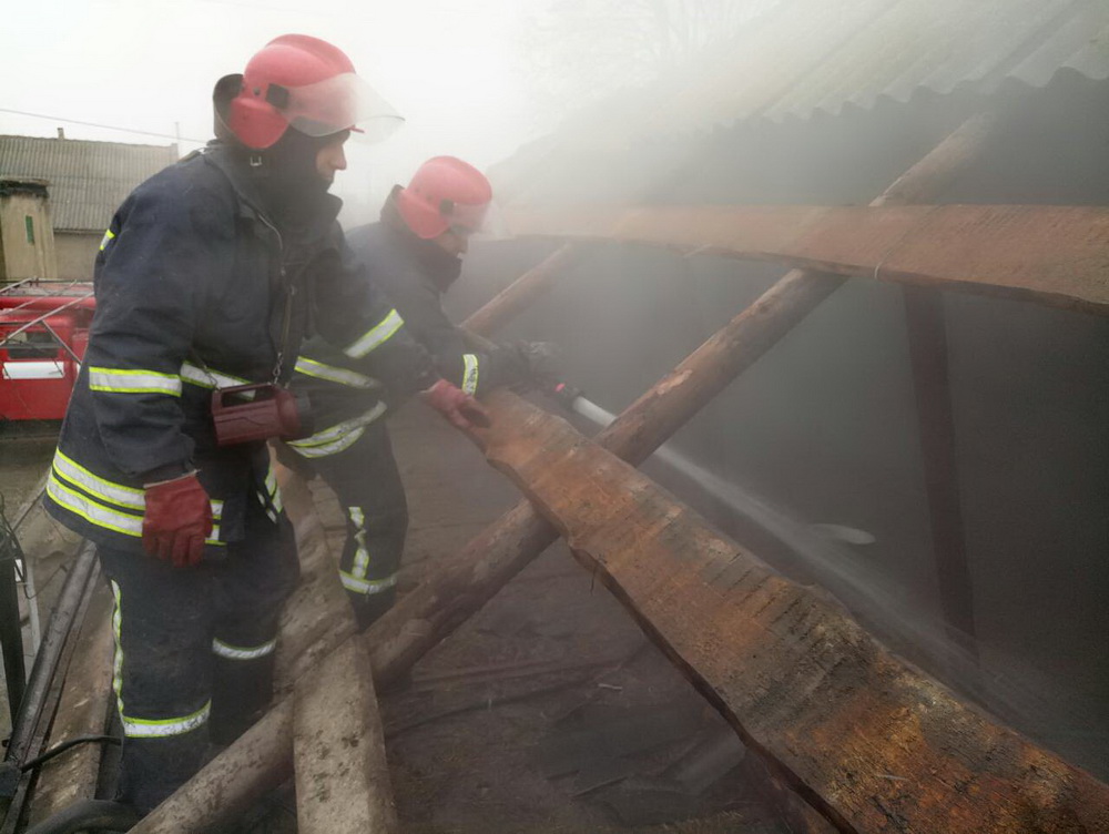 В Рене произошел масштабный пожар в частном доме