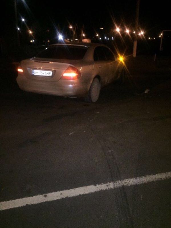 В Измаиле полиция разыскивает водителя, скрывшегося ночью с места ДТП.