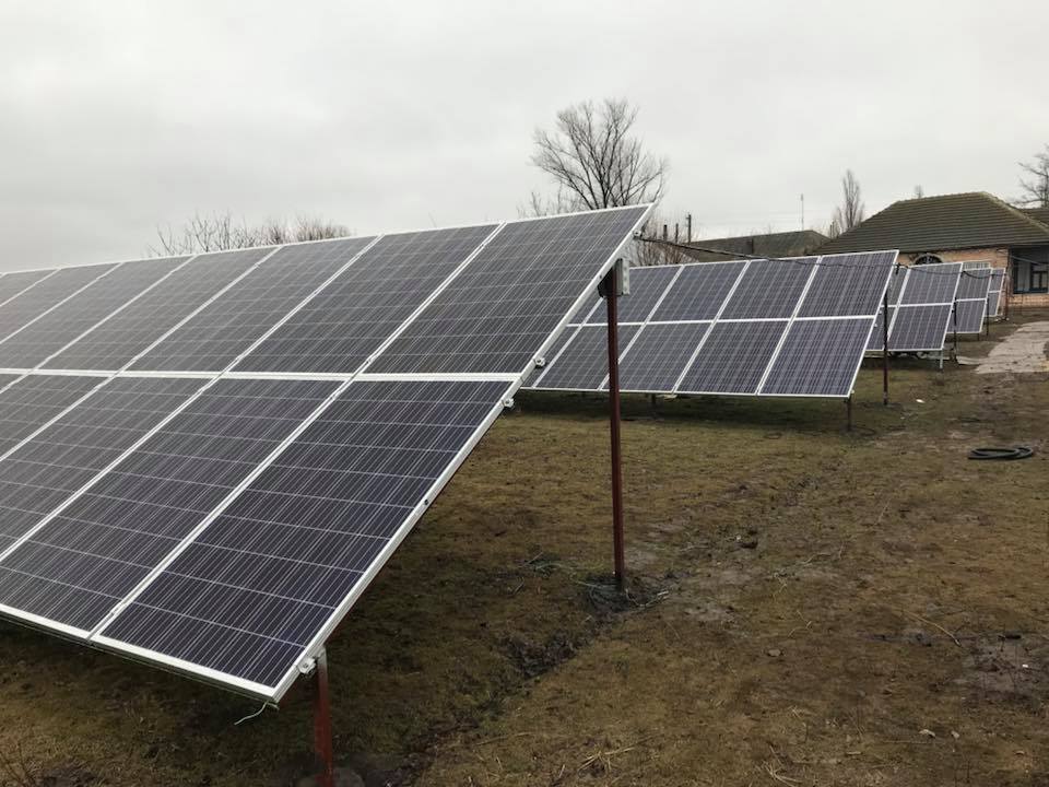 В поселке Суворово Измаильского района установили две солнечные станции