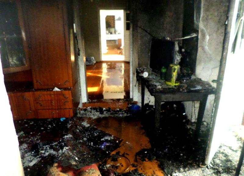 Серьезный пожар в Татарбунарском р-не: хозяйка на дому получила ожоги