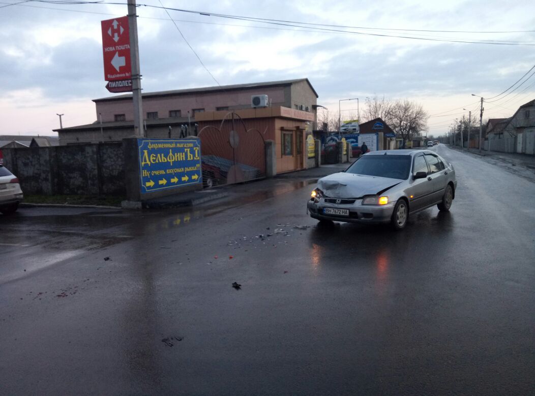 В Измаиле на улице Некрасова с интервалом в несколько часов произошло два ДТП