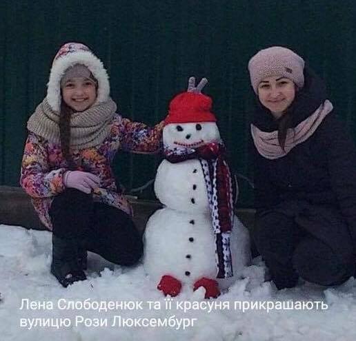 В селе Шевченково Килийского района подвели итоги детского конкурса «Снеговик 2018»