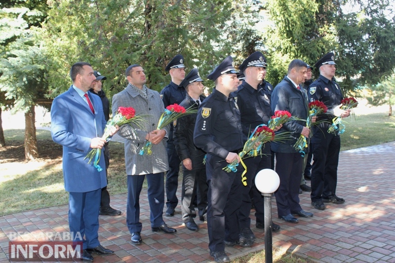 Руководство полиции страны и области почтило память легендарного измаильского пограничника