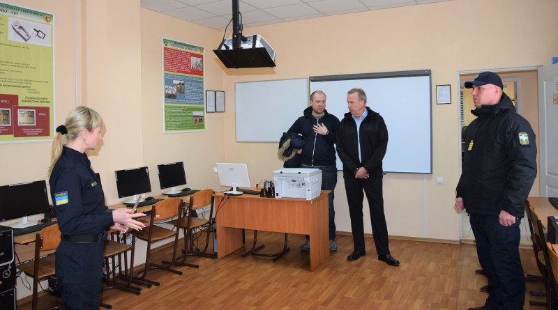 Делегация Посольства США посетила Измаильский учебно-тренировочный отряд морской охраны