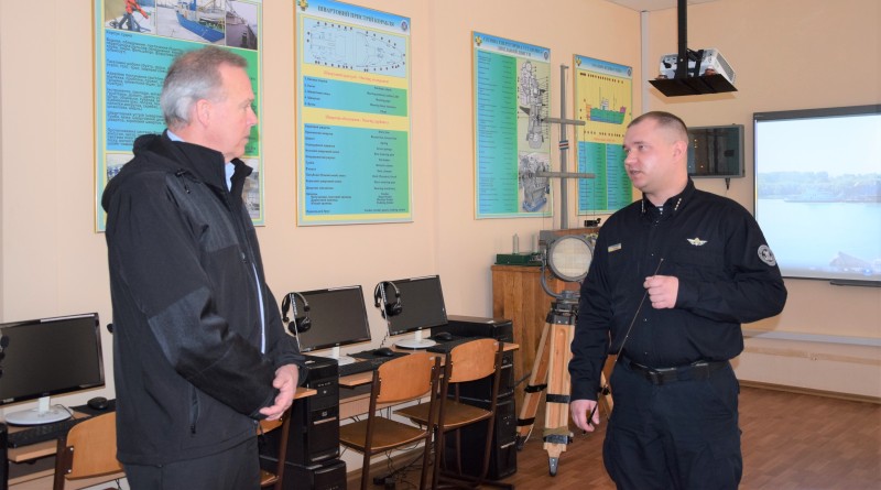 Делегация Посольства США посетила Измаильский учебно-тренировочный отряд морской охраны