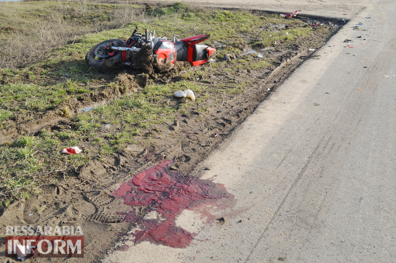 Мотоциклист, пострадавший в серьезном ДТП в Килии, скончался в реанимации