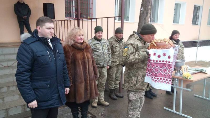В Аккермане с почестями встретили военнослужащих, вернувшихся с войны на Востоке Украины