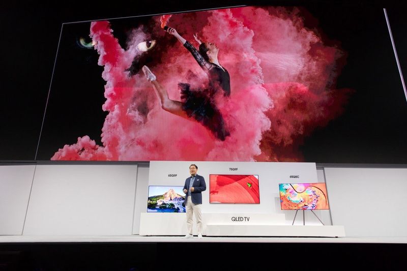 Обзор новых телевизоров Samsung QLED 2018