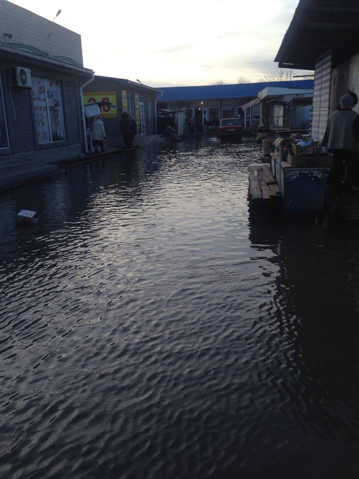 Дунай наступает: в Вилково залито водой около 30% улиц, есть угроза подтопления Ренийского порта