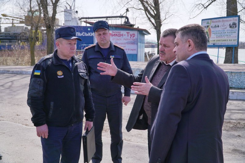 "Жилые дома не пострадали" - вице-губернатор Терещук провел выездную инспекцию в Вилково