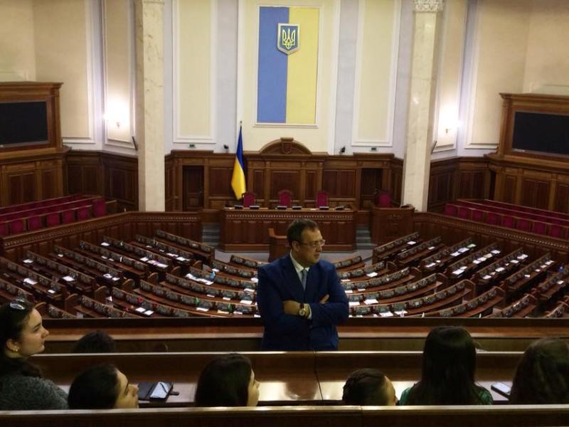 Бессарабии посетили самые интересные места Киева и встретились с известным политиком