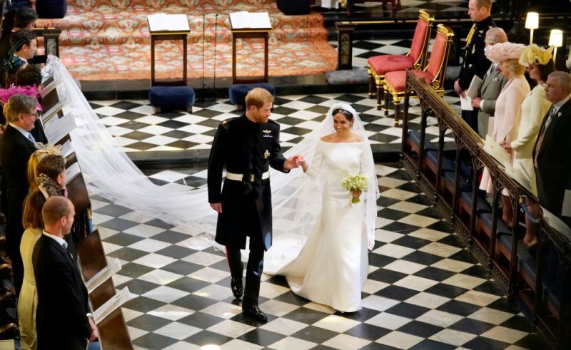 Самая ожидаемая во всем мире церемония бракосочетания: свадьба принца Гарри и Меган Маркл
