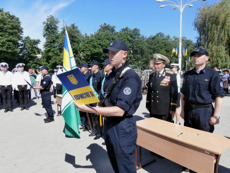 В Измаиле моряки-пограничники срочной службы поклялись на верность украинскому народу
