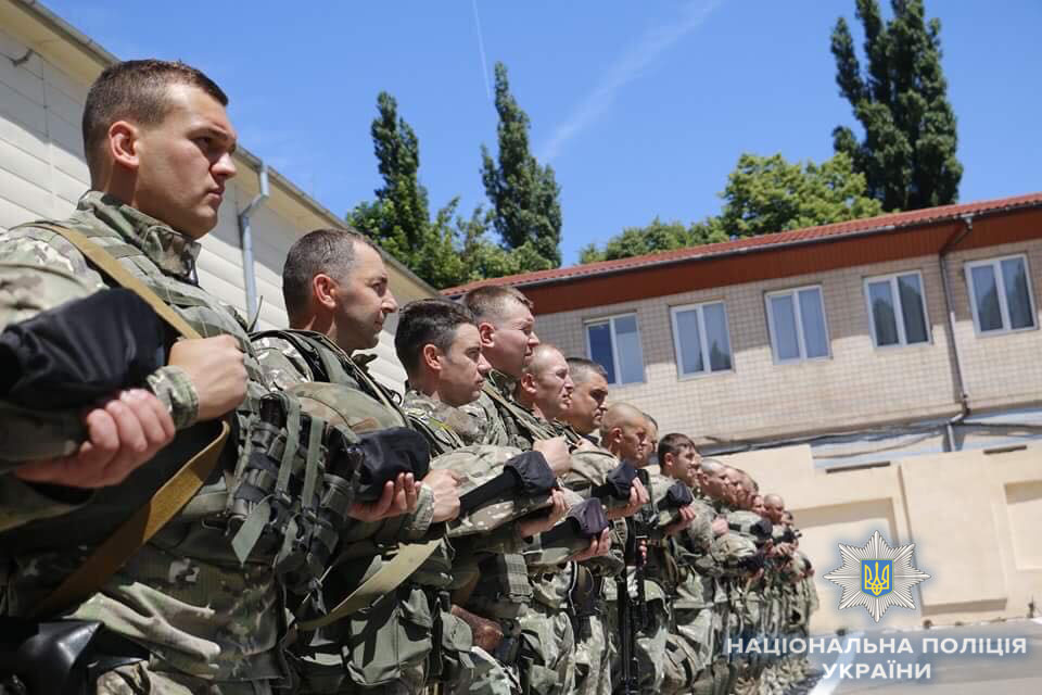 Бойцы одесского батальона «Шторм» вновь отправились на восток Украины