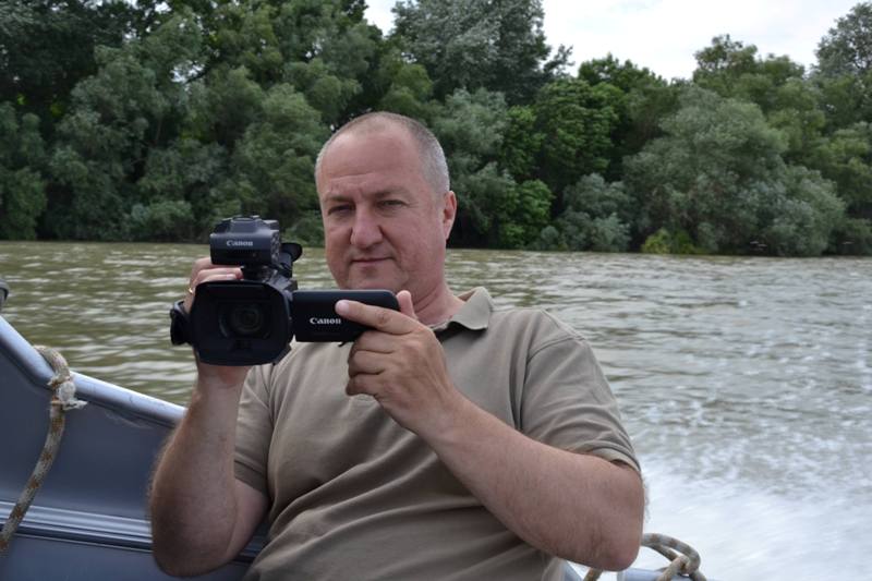 Ко Дню журналиста: «камерные» тайны от измаильского видеооператора Юрия Слободяного