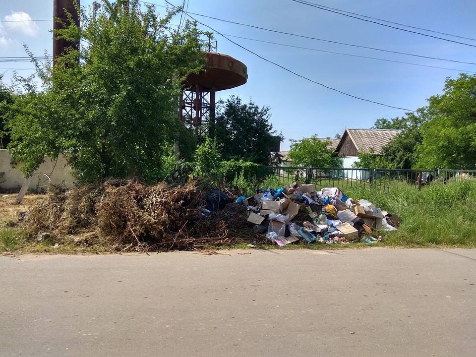 В курортном селе Килийского района глава РГА пригрозила вернуть выброшенный за пределы баз отдыха мусор владельцам