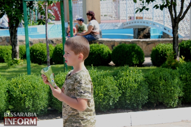В Измаиле площадка перед ДК Шевченко на полдня превратилась в "территорию детства"