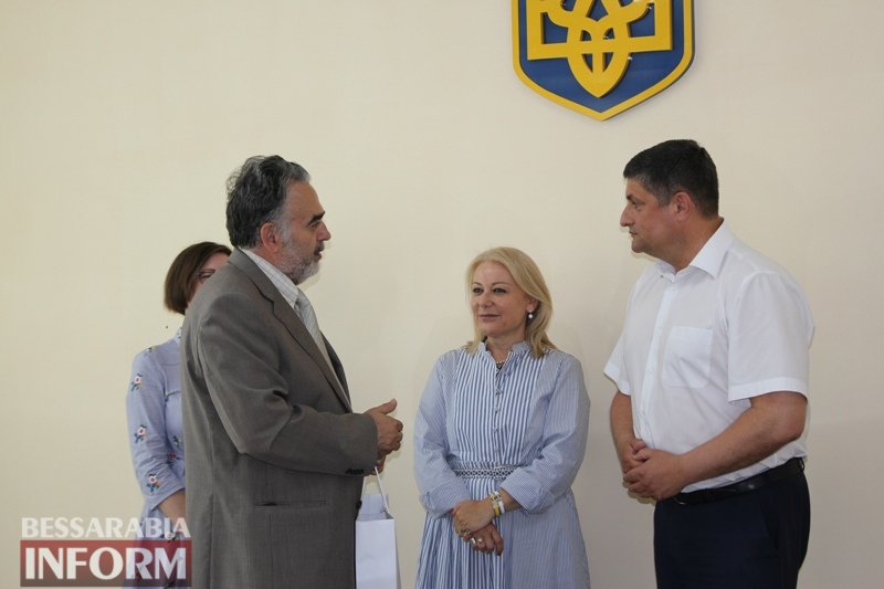 Генконсул Греции в Одессе посетила столицу Придунавья.