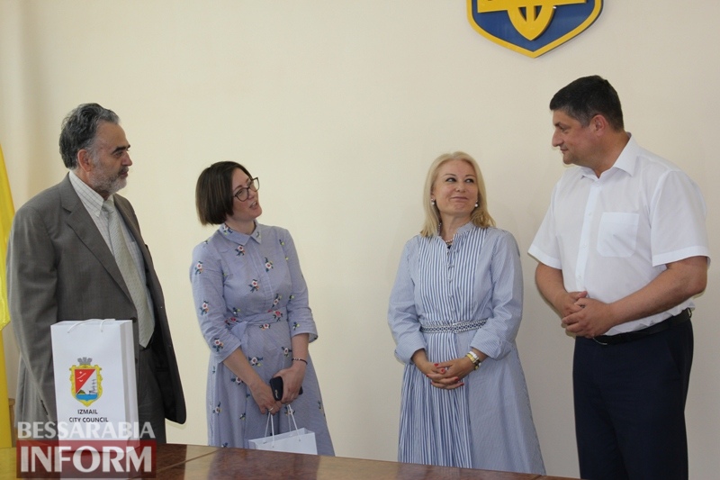 Генконсул Греции в Одессе посетила столицу Придунавья.