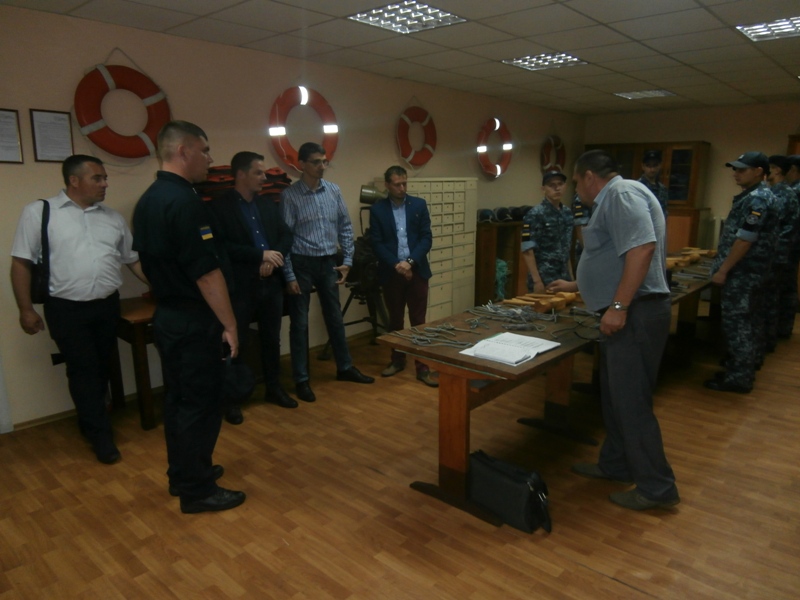 Измаильские моряки-пограничники делились опытом с коллегами из Румынии