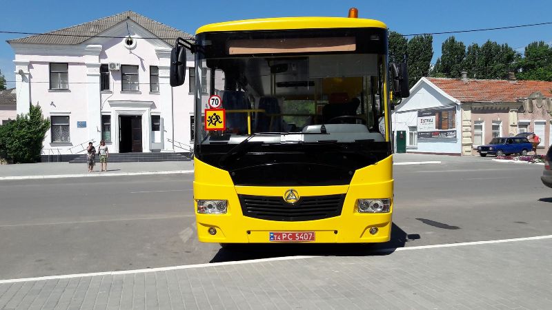 Килийская ОТГ получила новый школьный автобус