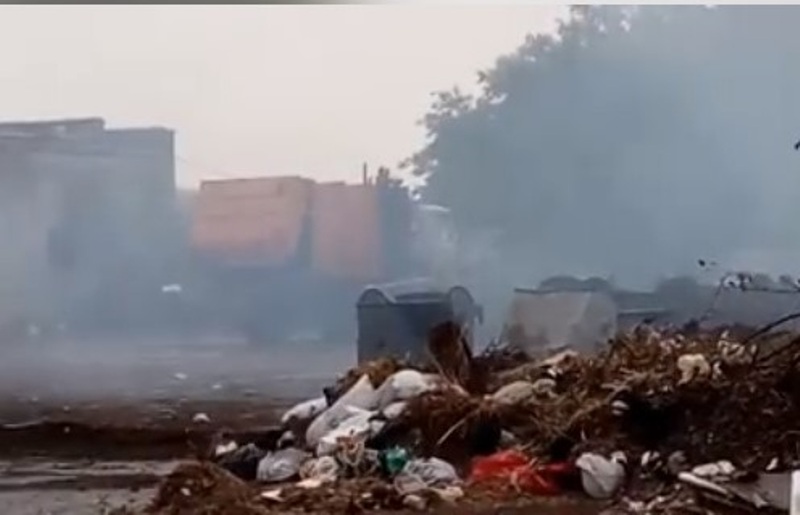 Белгород-Днестровский: КП "Автотранссервис" не вывозит мусор на свалку, а сжигает его на своей территории.