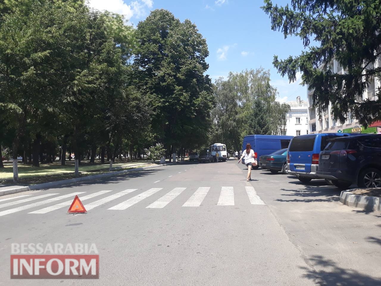 В Измаиле из-за ДТП оказался заблокирован проезд по проспекту Суворова