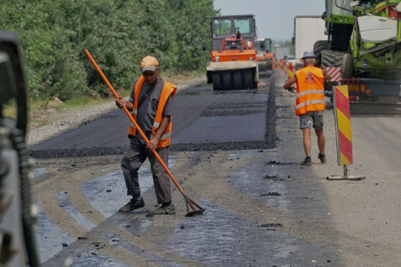 Ремонт участка трассы "Одесса-Рены" от моста в Паланке до Монаша завершат в начале сентября.