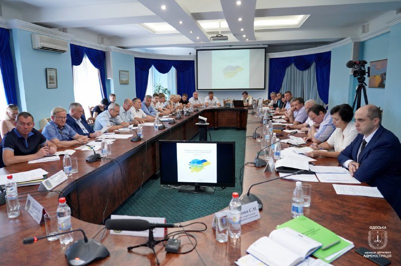 Максим Степанов собрал глав ОТГ Одесской области на Координационный совет