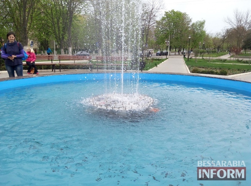 Измаил: фонтан в Клушинском сквере теряет былой презентабельный вид (фотофакт)
