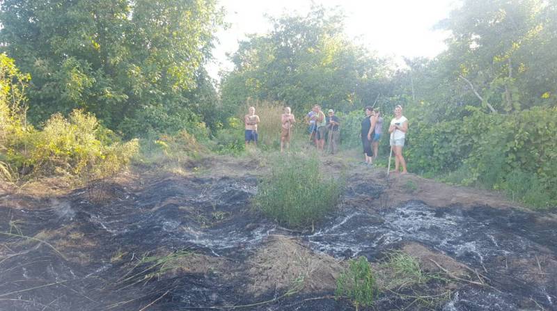 Отважные крестьяне помогли Белгород-Днестровским спасателям ликвидировать пожар