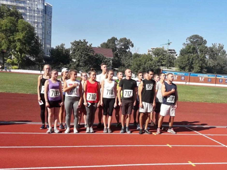 Более 300 студентов Одесской области участвовали в спартакиаде по легкой атлетике