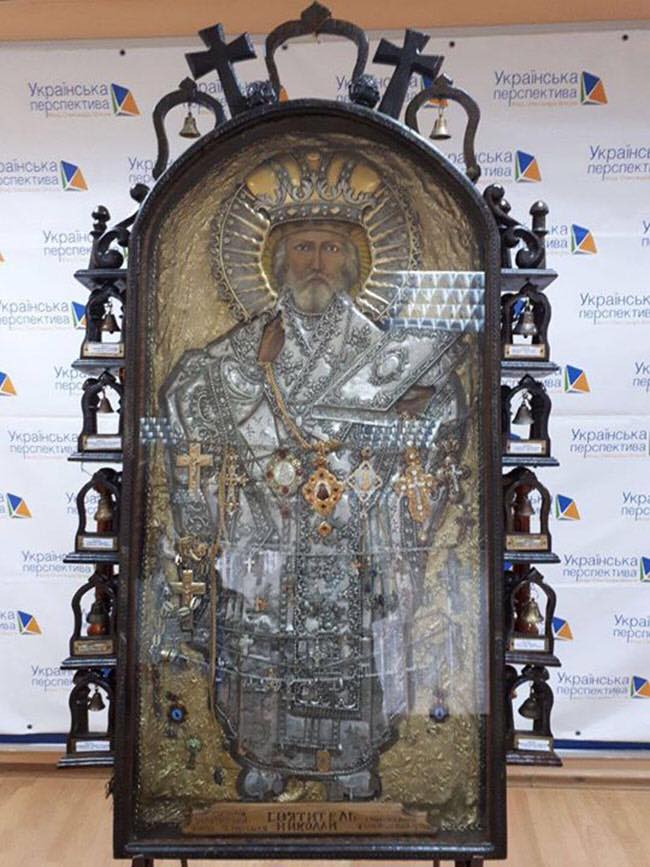 В Аккерман привезут икону Николая Чудотворца из Чернобыля