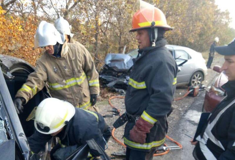 На трассе Одесса-Рены столкнулись сразу пять машин – один погибший