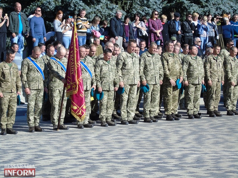 В Болграде при участии Президента открыли мемориал воинам Второй мировой войны и АТО