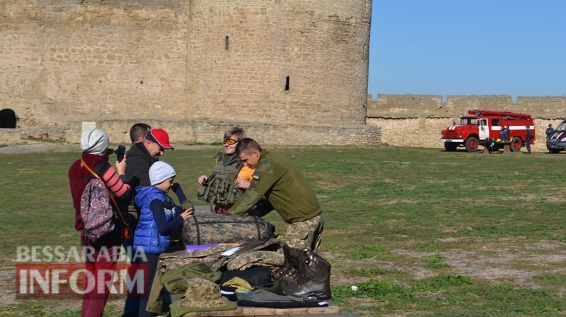 В Аккерманской крепости состоялся праздник по случаю Дня защитника Украины (фоторепортаж)