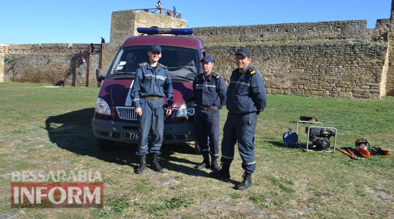 В Аккерманской крепости состоялся праздник по случаю Дня защитника Украины (фоторепортаж)