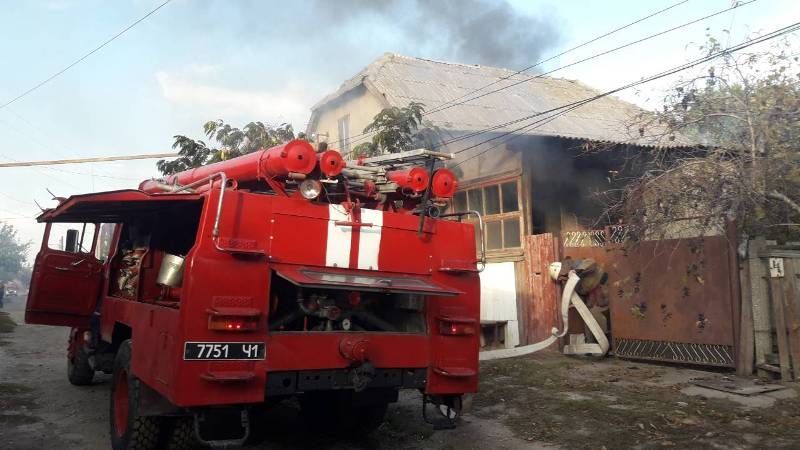 В Измаиле горел жилой дом: пожарные больше часа боролись с огнем (ФОТО)