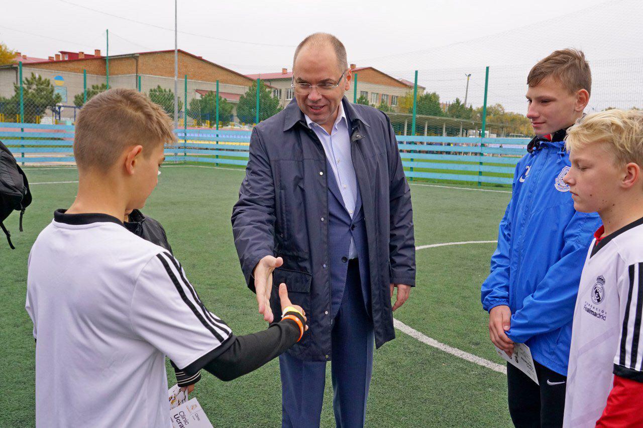 Легендарный футбольный клуб Real Madrid провел занятия с юными спортсменами из Одесской области.