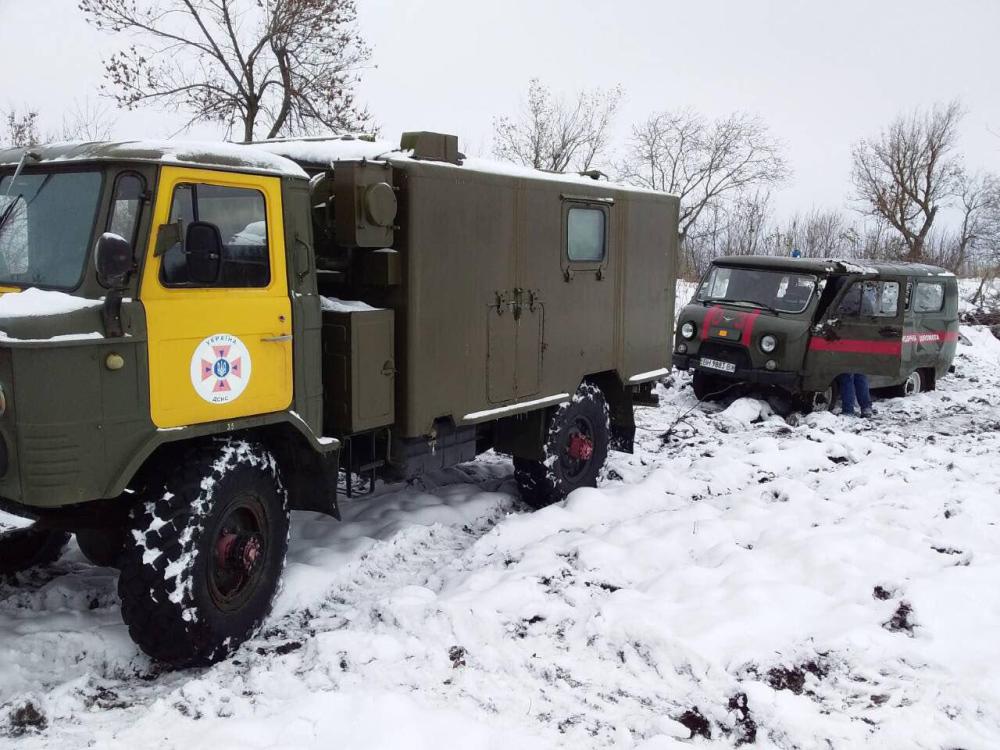 В Одесской области на скользкой дороге перевернулась "Скорая", перевозившая пациента в больницу