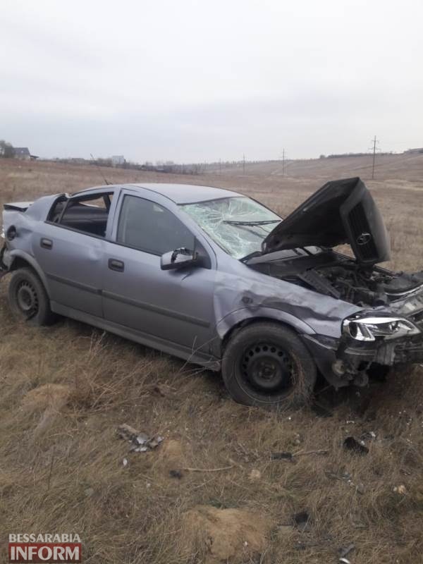 Авария в Измаильском районе: на въезде в Броску "Opel" слетел в кювет
