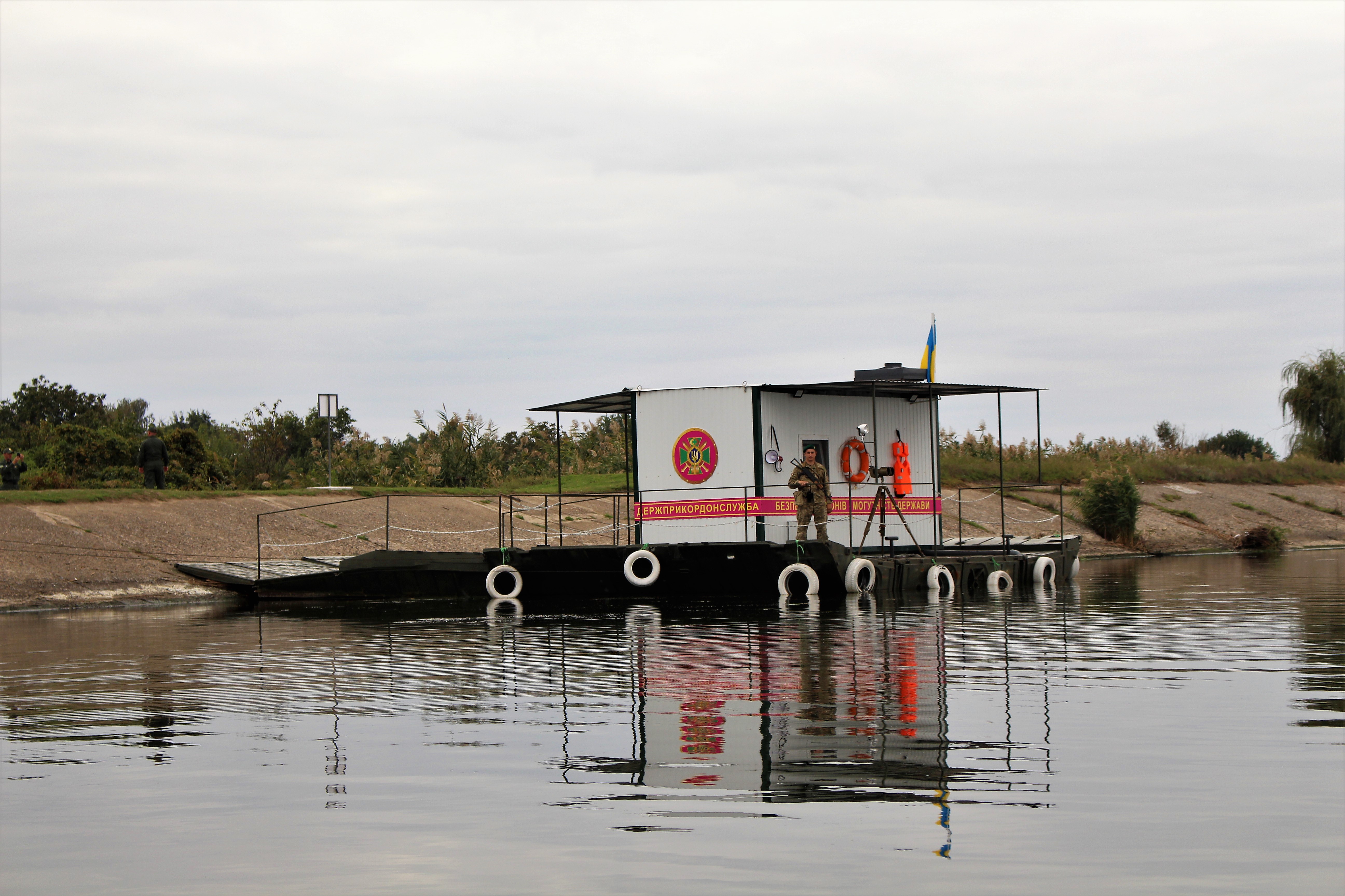 Плавучий пост - как средство мониторинга водных рубежей Белгород-Днестровскими пограничниками