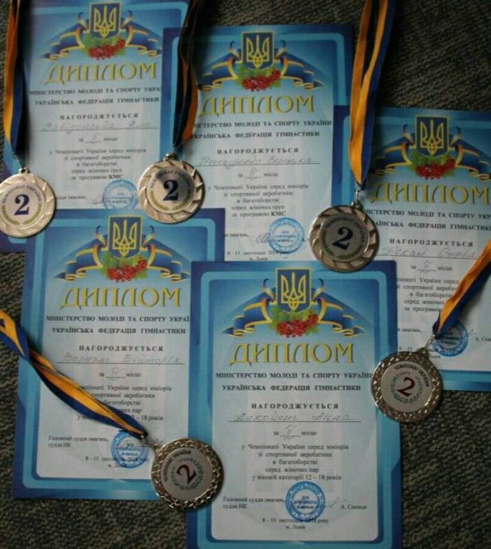 Аккерманские акробатки стали призерами чемпионата Украины (фоторепортаж)