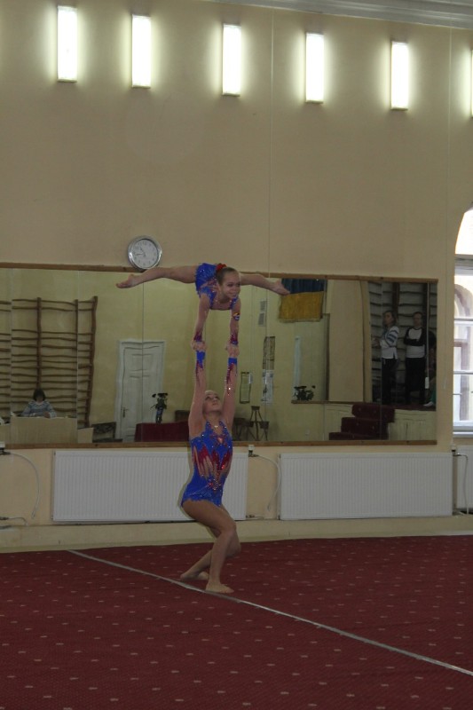 Аккерманские акробатки стали призерами чемпионата Украины (фоторепортаж)