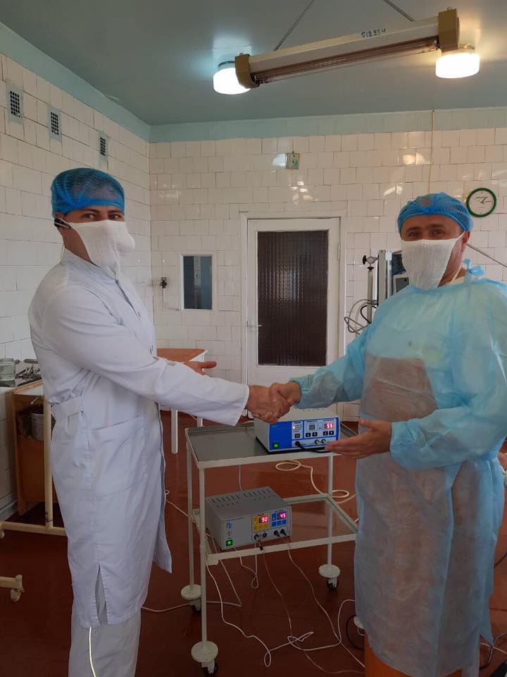Инновационный прорыв: в Килии впервые в Украине в условиях райбольницы провели операцию с использованием биосварки