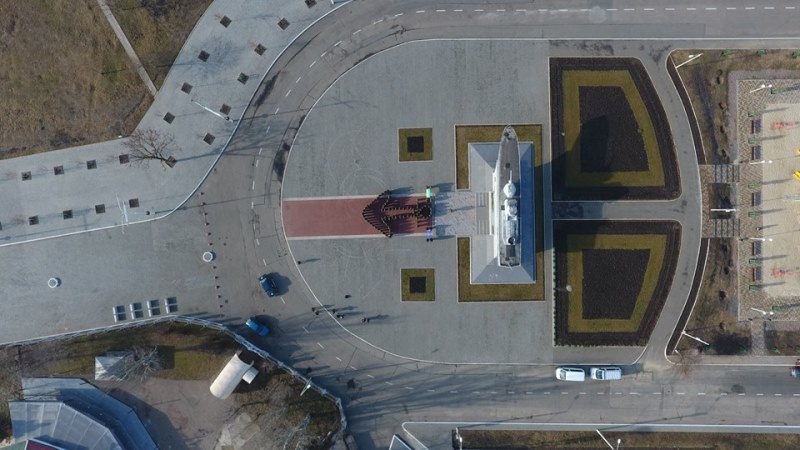 В Измаиле нацгвардейцы вместе с военно-морскими лицеистами провели флешмоб в поддержку пленных моряков