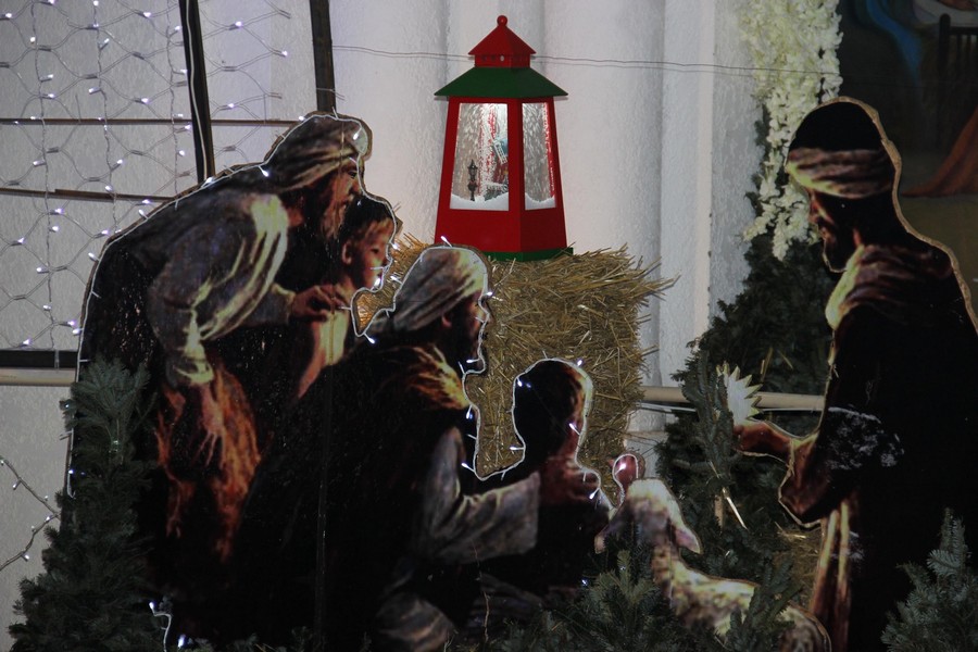 В Арцизе на Центральной площади прошло красочное празднование Рождества