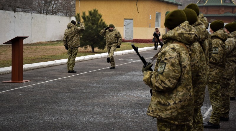 Первые девять пограничников Белгород-Днестровского отряда приняли присягу в 2019 году