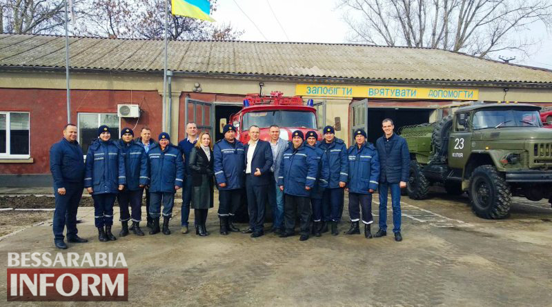 Килию посетила канадская делегация, которая поспособствует развитию пожарных частей Килийской ОТГ